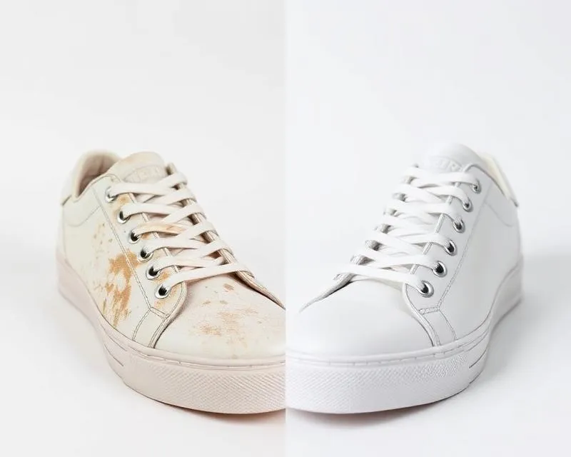 Antes e depois do tênis #2
